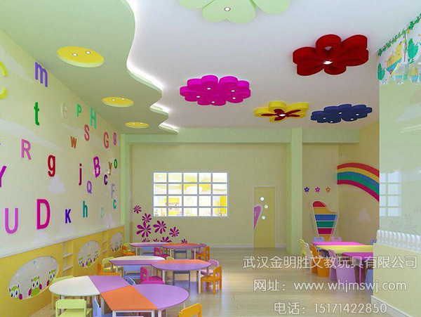 各种幼儿园墙裙装修材料及特点 武汉金明胜